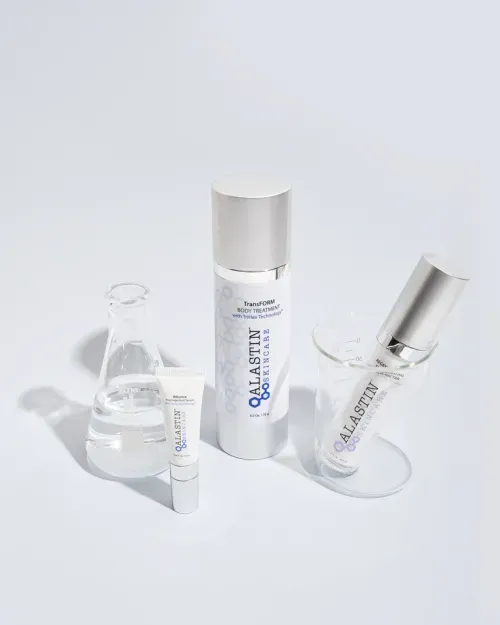 A photo of Alastin skincare products.